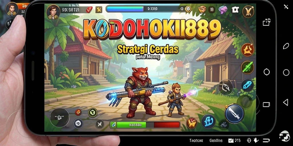 Screenshot gameplay Strategi KODOKHOKI889 yang menegangkan.