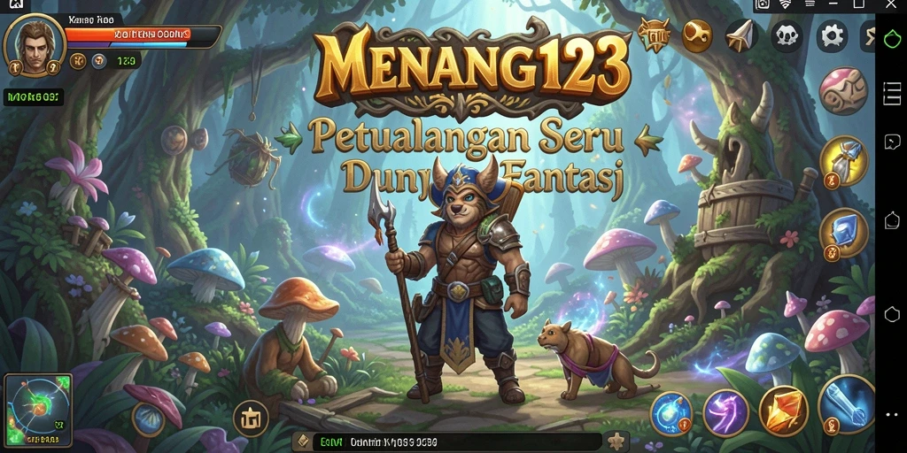 Tampilan gameplay MENANG123 yang menampilkan petualangan seru.