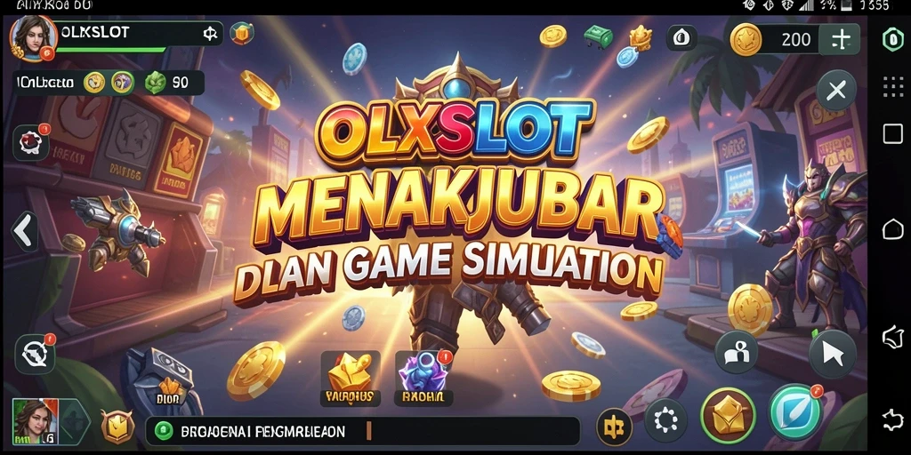 Tangkapan layar OLXSLOT yang memperlihatkan gameplay Simulation yang memukau.