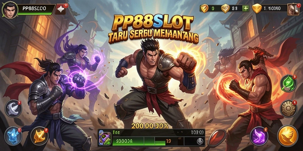 Gameplay menarik PP88SLOT dalam pertarungan yang dinamis.